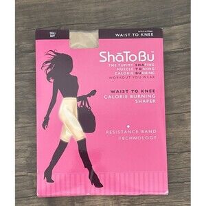 ShaToBu Waist To Knee Calorie Burning Shaper Size Small Style 12700A NWT